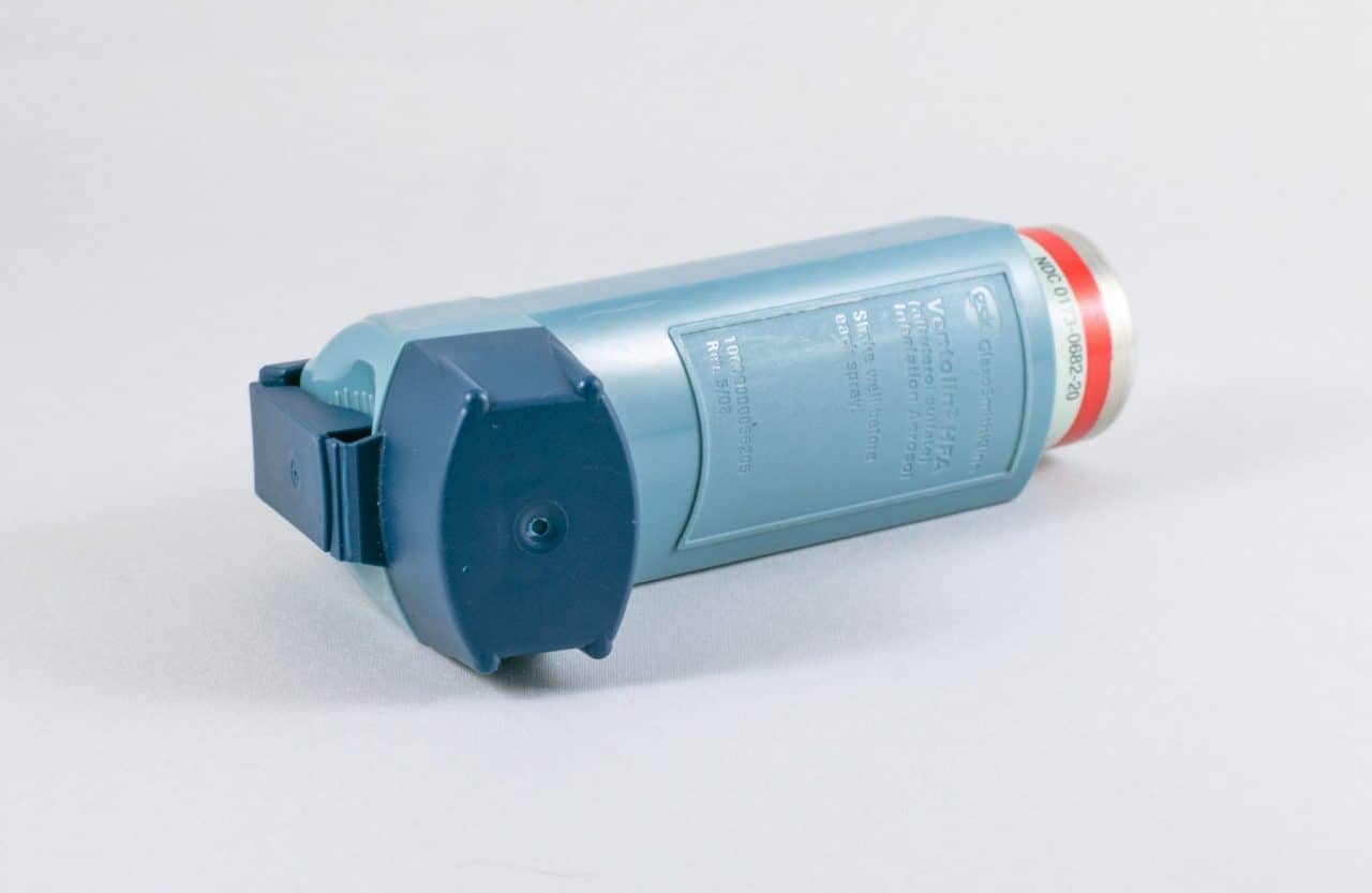 Blue Emergency Inhaler